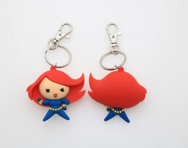 3d pvc key chains