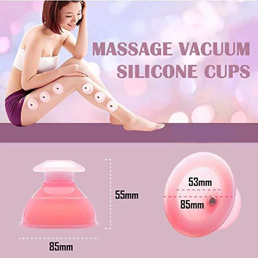 Silicone Massage Cupping Set For Muscle Pain Relief