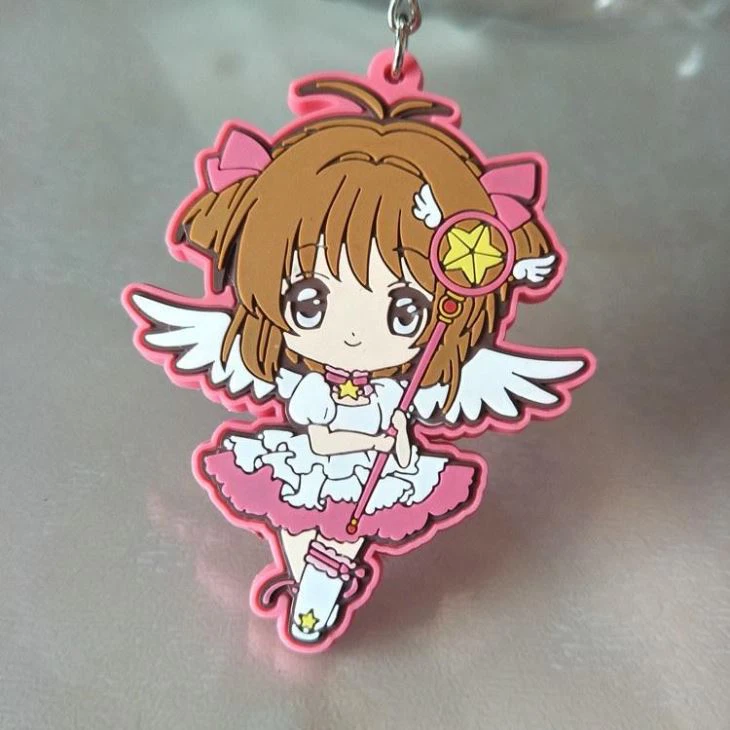 Cardcaptor Sakura Anime PVC Keychain Japanese
