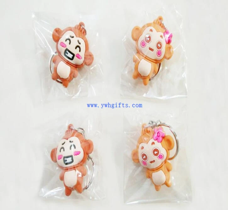 Clauers PVC Monkey Doll 3D Nine
