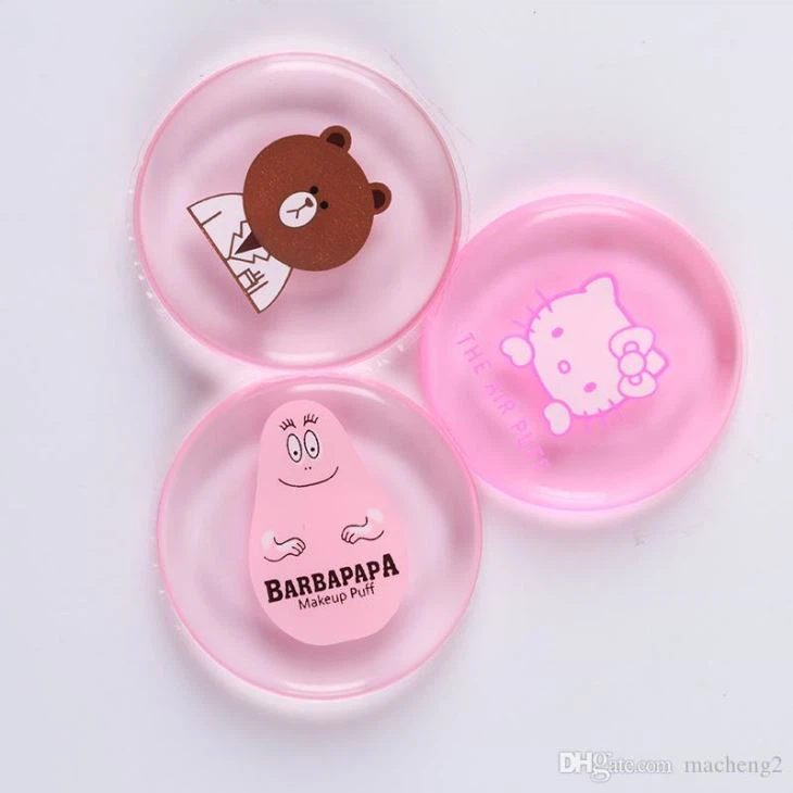 Batedora de gelatina suau de bellesa de silicona per a la crema de base