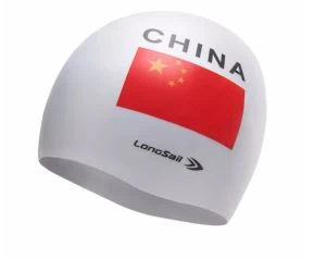 Gorra de bany de silicona amb impressió personalitzada de la bandera nacional