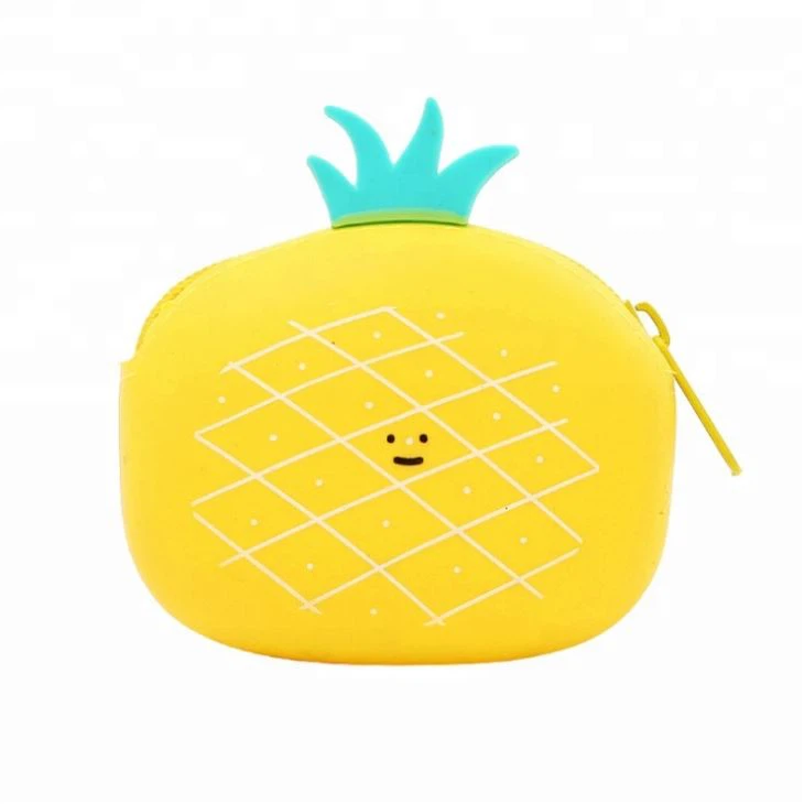 New Fashion Coin Purse Lovely Kawaii Cartoon Soft Silicone Coin Bag