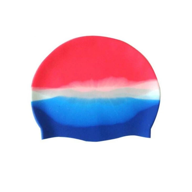Print Silicone Waterproof Seamless Swim Cap