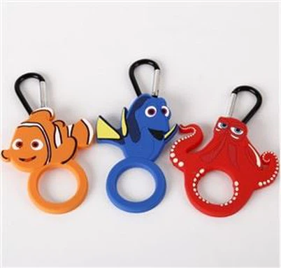 Logotip 3D Magnètic ampolla de goma suau de PVC Opener Obridor de cervesa de Nadal