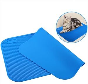 Impermeable gossos de silicona antilliscant mascota mat silicona pet food mat