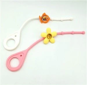 Ampolla desinfectant de mà de silicona Lanyard corretja curta de canell de canell per al suport d'ampolles